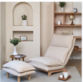 LUXEYARD Lazy sofa balcony leisure chair bedroom sofa chair foldable reclining chair leisure single sofa functional chair